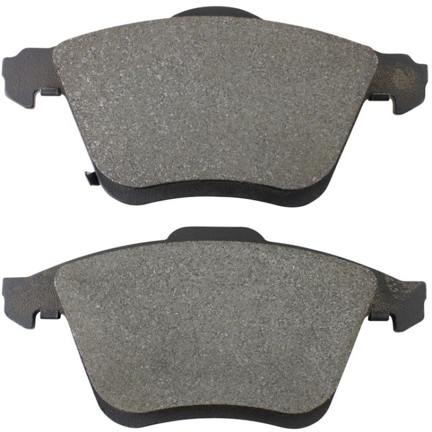 MPA 1001-1186M Quality-Built Premium Semi-Metallic Brake Pads w/ Hardware