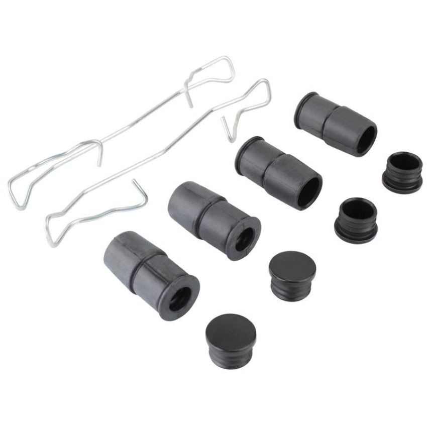 MPA 1001-1186M Quality-Built Premium Semi-Metallic Brake Pads w/ Hardware