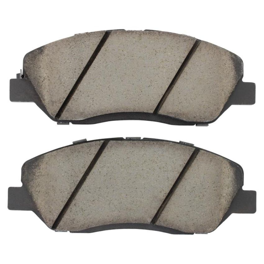 MPA 1001-1202C Quality-Built Premium Ceramic Brake Pads w/ Hardware
