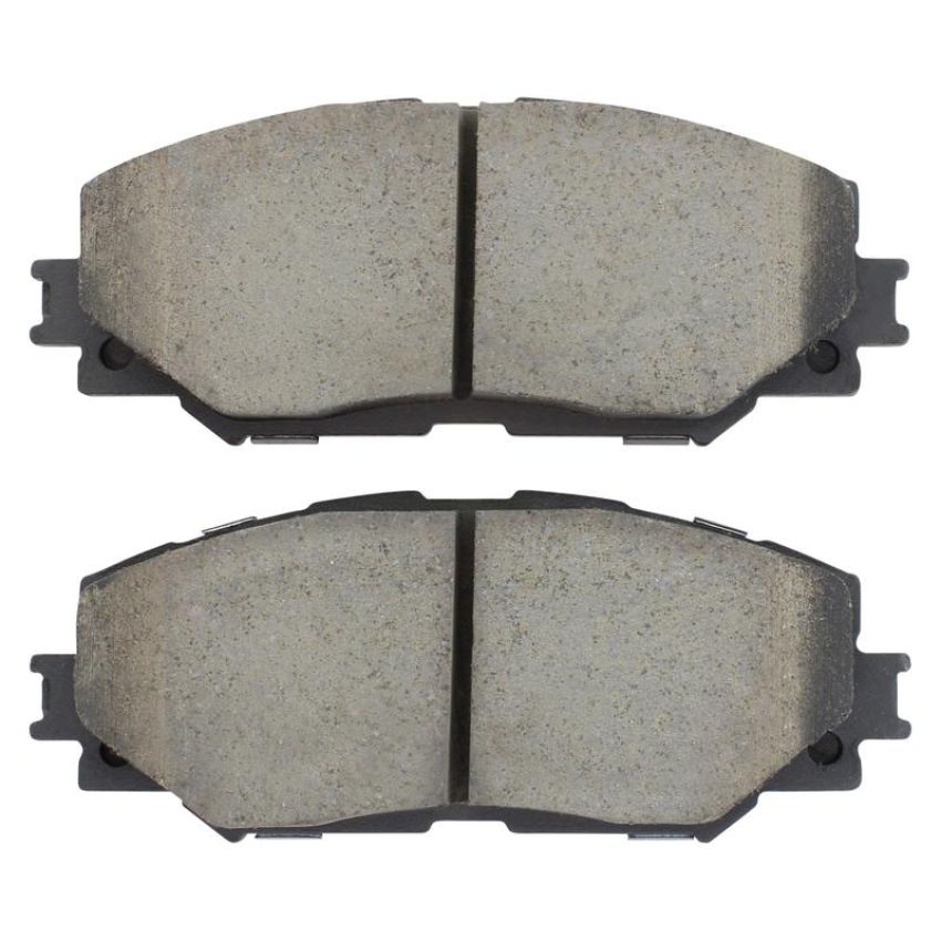 MPA 1001-1210C Quality-Built Premium Ceramic Brake Pads w/ Hardware
