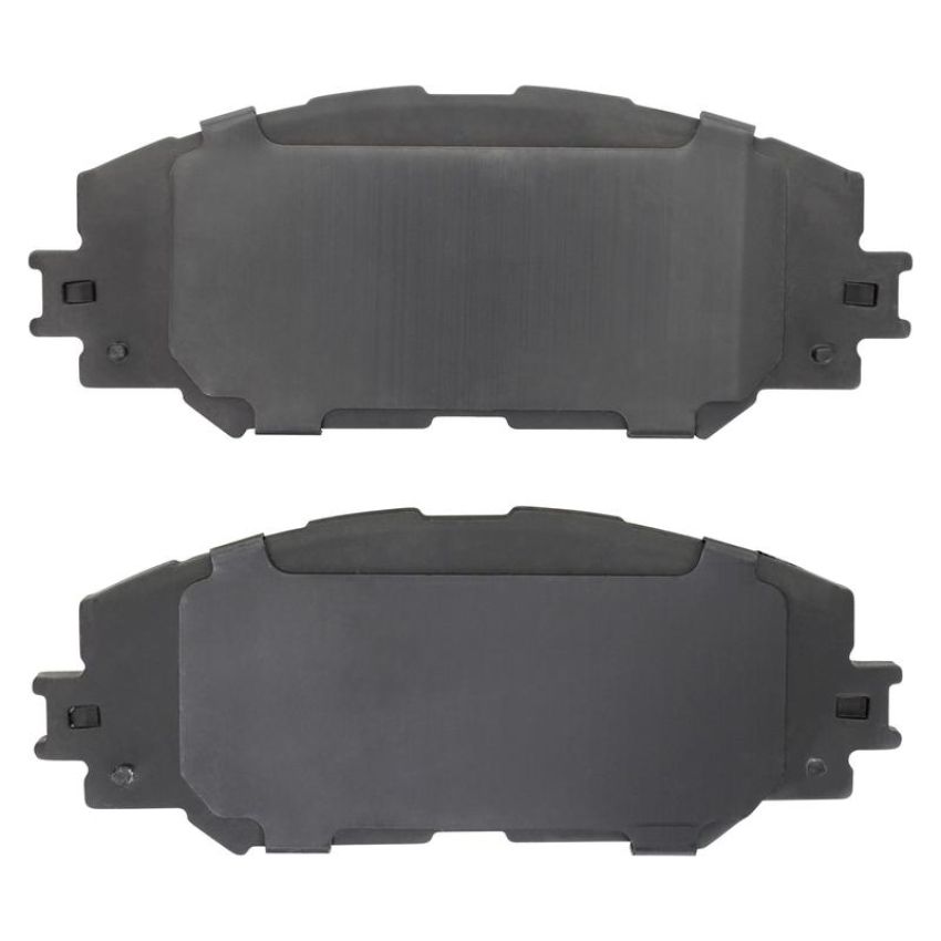 MPA 1001-1210M Quality-Built Premium Semi-Metallic Brake Pads w/ Hardware