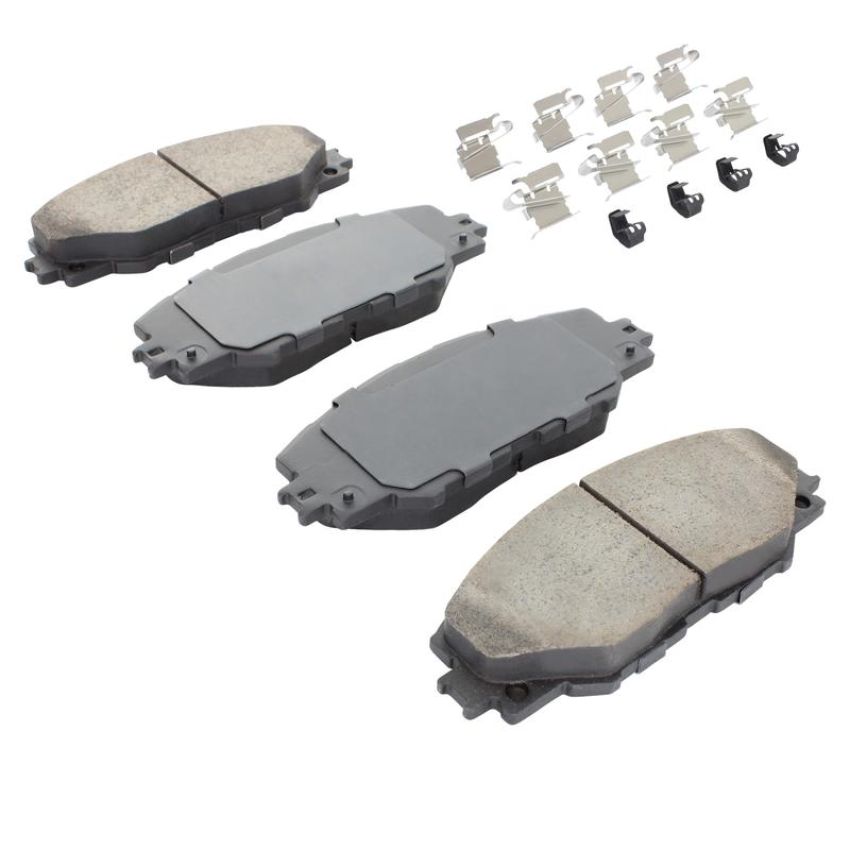 MPA 1001-1211C Quality-Built Premium Ceramic Brake Pads w/ Hardware