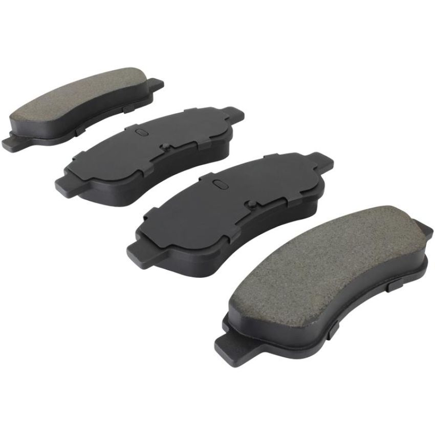MPA 1001-1213M Quality-Built Premium Semi-Metallic Brake Pads