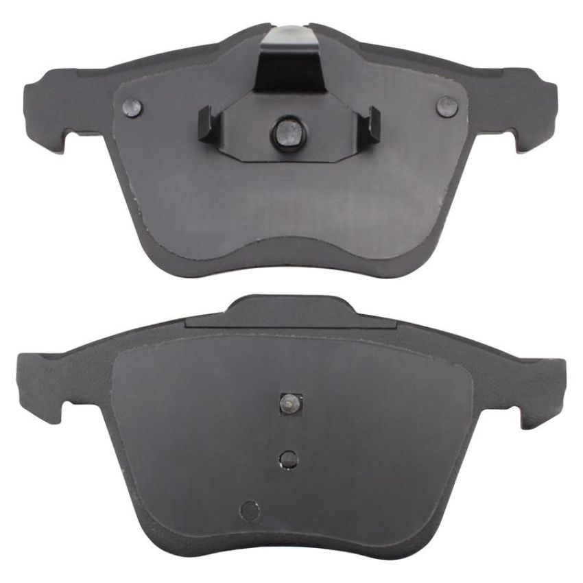 MPA 1001-1240BM Quality-Built Premium Semi-Metallic Brake Pads w/ Hardware