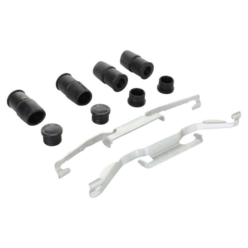 MPA 1001-1241M Quality-Built Premium Semi-Metallic Brake Pads w/ Hardware