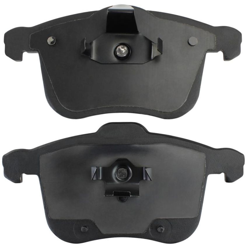 MPA 1001-1257M Quality-Built Premium Semi-Metallic Brake Pads w/ Hardware