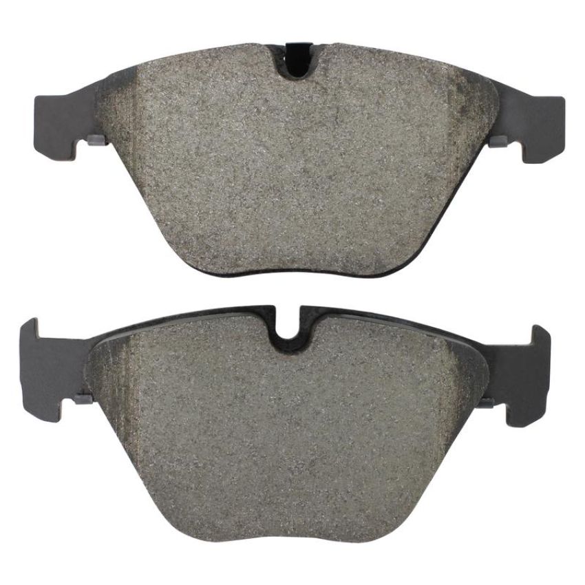 MPA 1001-1260M Quality-Built Premium Semi-Metallic Brake Pads w/ Hardware