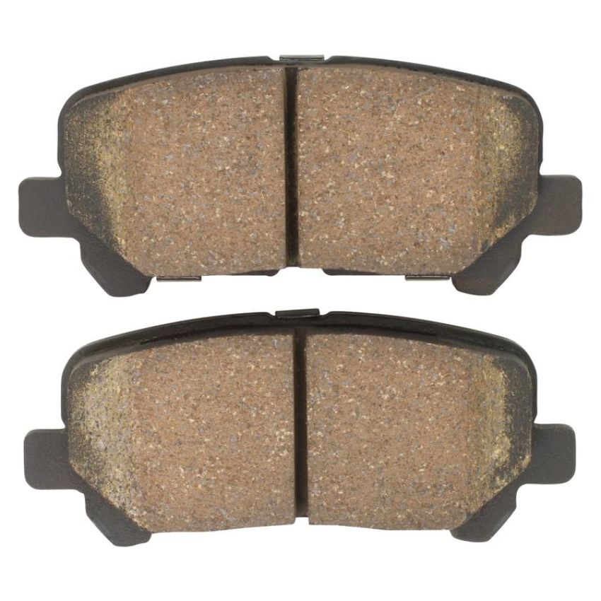 MPA 1001-1281C Quality-Built Premium Ceramic Brake Pads w/ Hardware