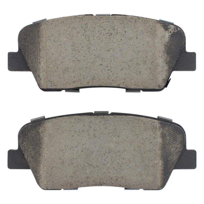 MPA 1001-1284C Quality-Built Premium Ceramic Brake Pads w/ Hardware