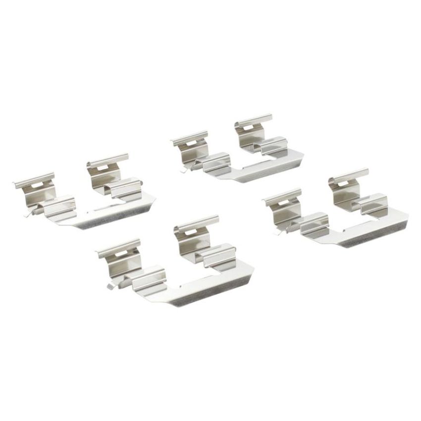MPA 1001-1284M Quality-Built Premium Semi-Metallic Brake Pads w/ Hardware