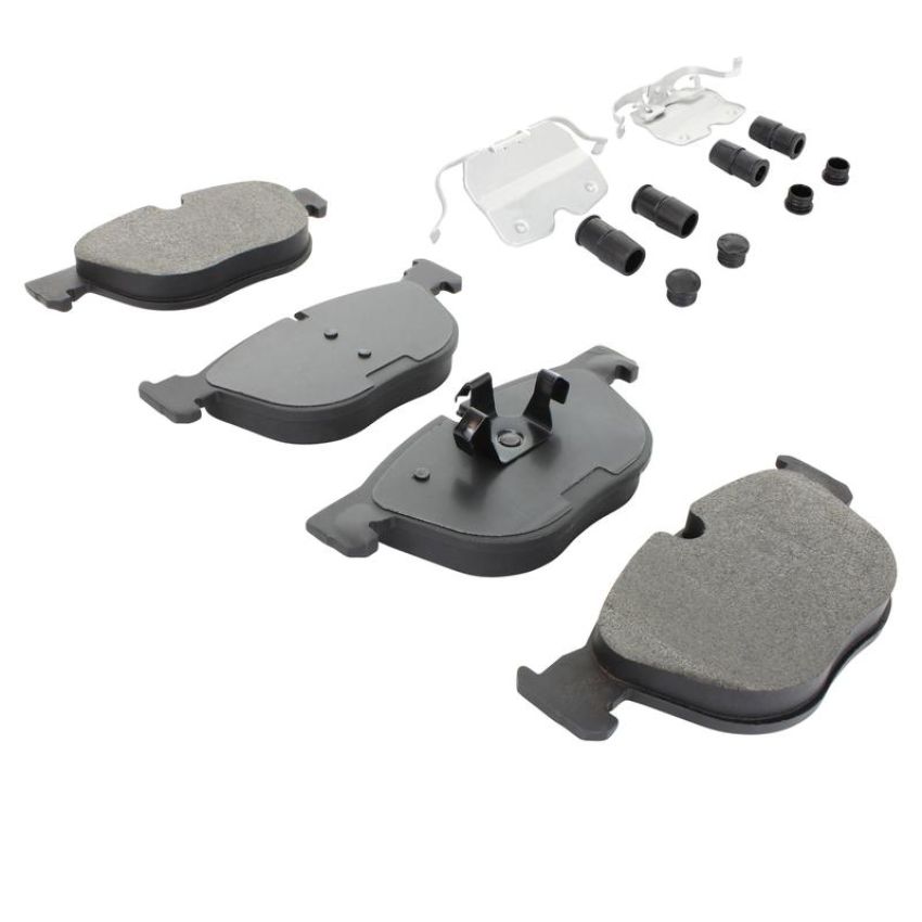 MPA 1001-1294M Quality-Built Premium Semi-Metallic Brake Pads w/ Hardware