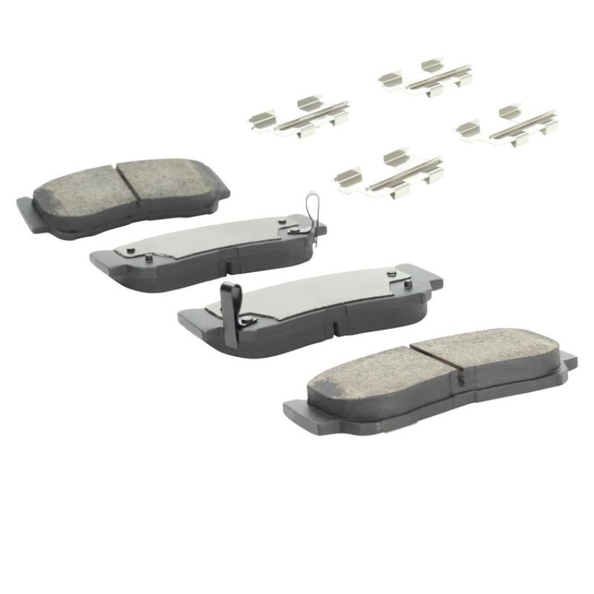 MPA 1001-1297C Quality-Built Premium Ceramic Brake Pads w/ Hardware