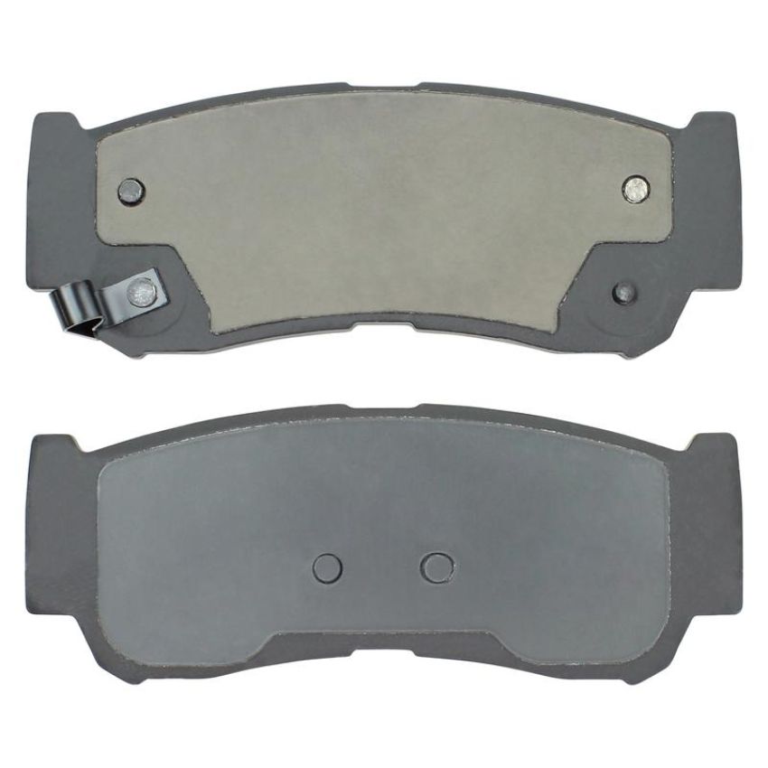 MPA 1001-1297C Quality-Built Premium Ceramic Brake Pads w/ Hardware