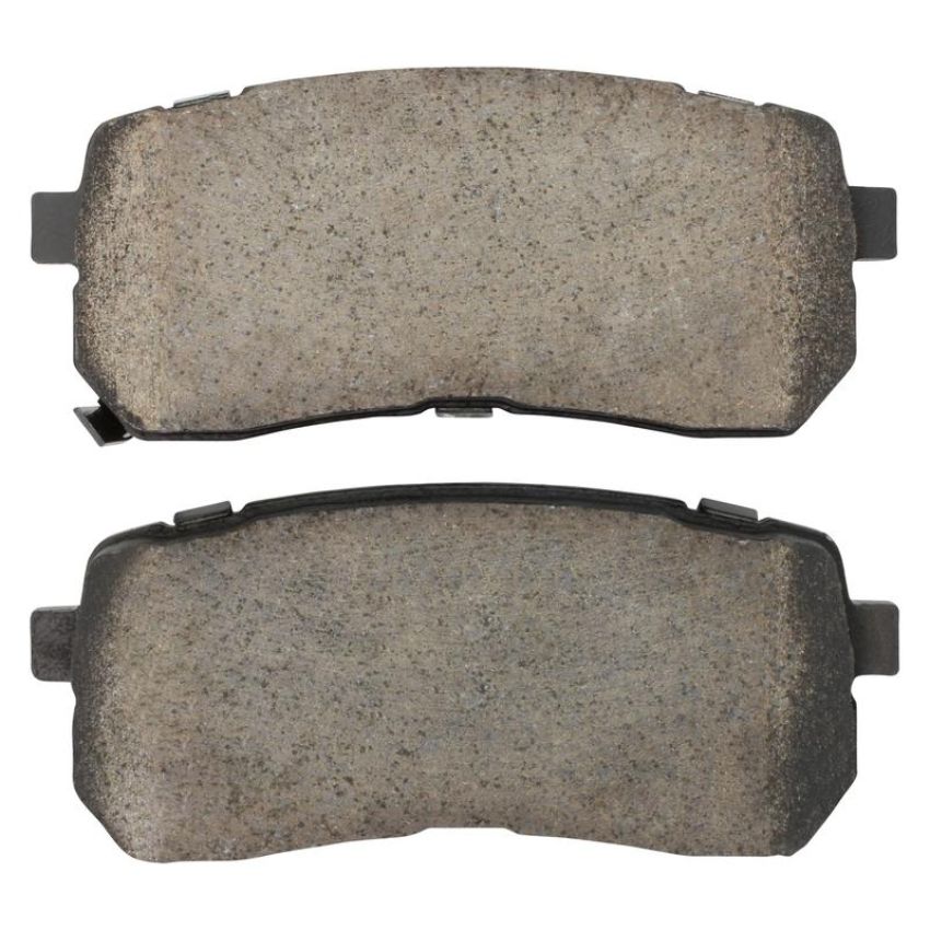 MPA 1001-1302C Quality-Built Premium Ceramic Brake Pads w/ Hardware
