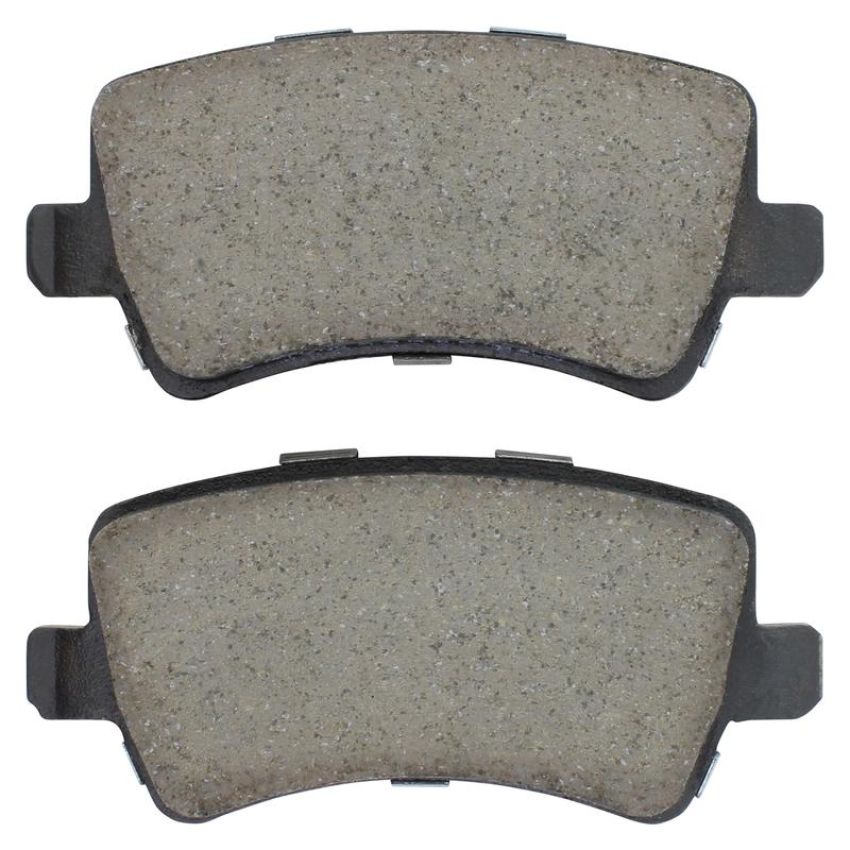 MPA 1001-1307AC Quality-Built Premium Ceramic Brake Pads w/ Hardware