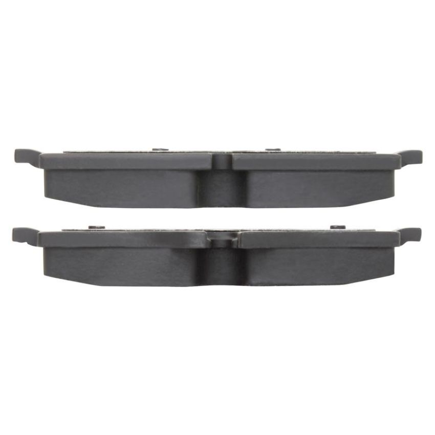 MPA 1001-1308M Quality-Built Premium Semi-Metallic Brake Pads w/ Hardware