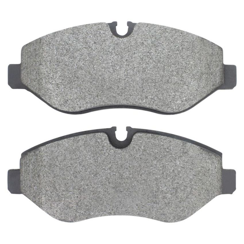 MPA 1001-1316M Quality-Built Premium Semi-Metallic Brake Pads w/ Hardware