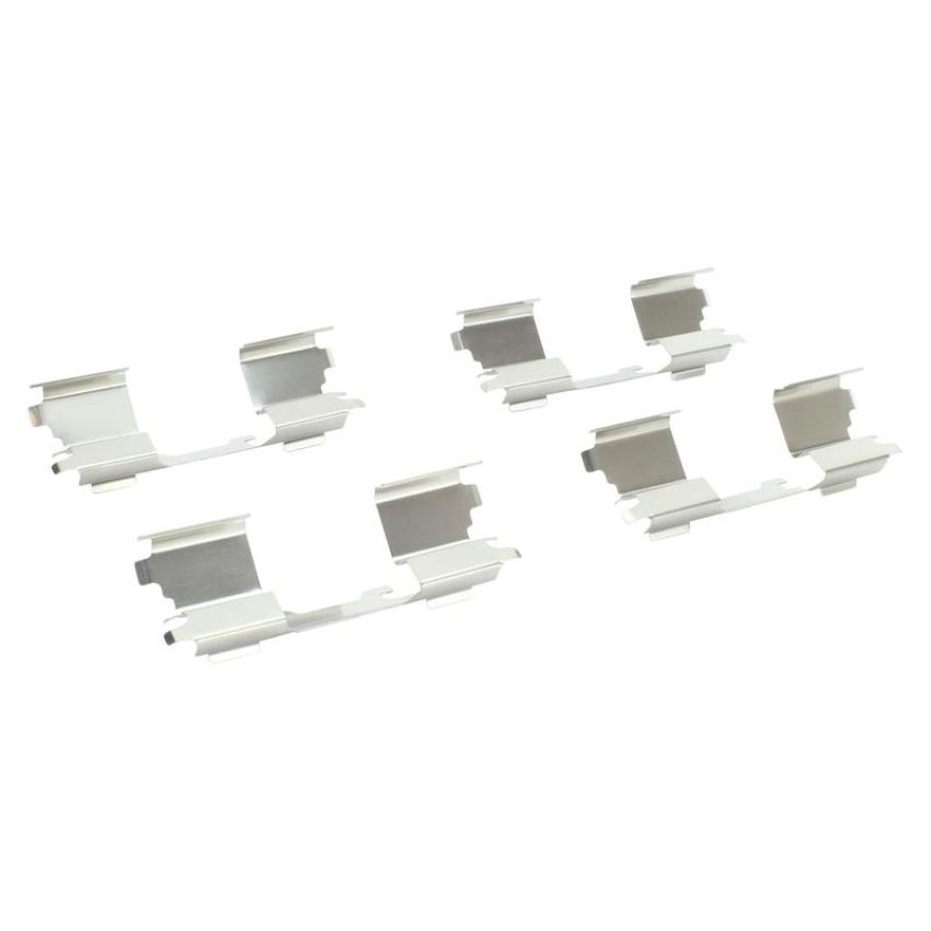 MPA 1001-1316M Quality-Built Premium Semi-Metallic Brake Pads w/ Hardware
