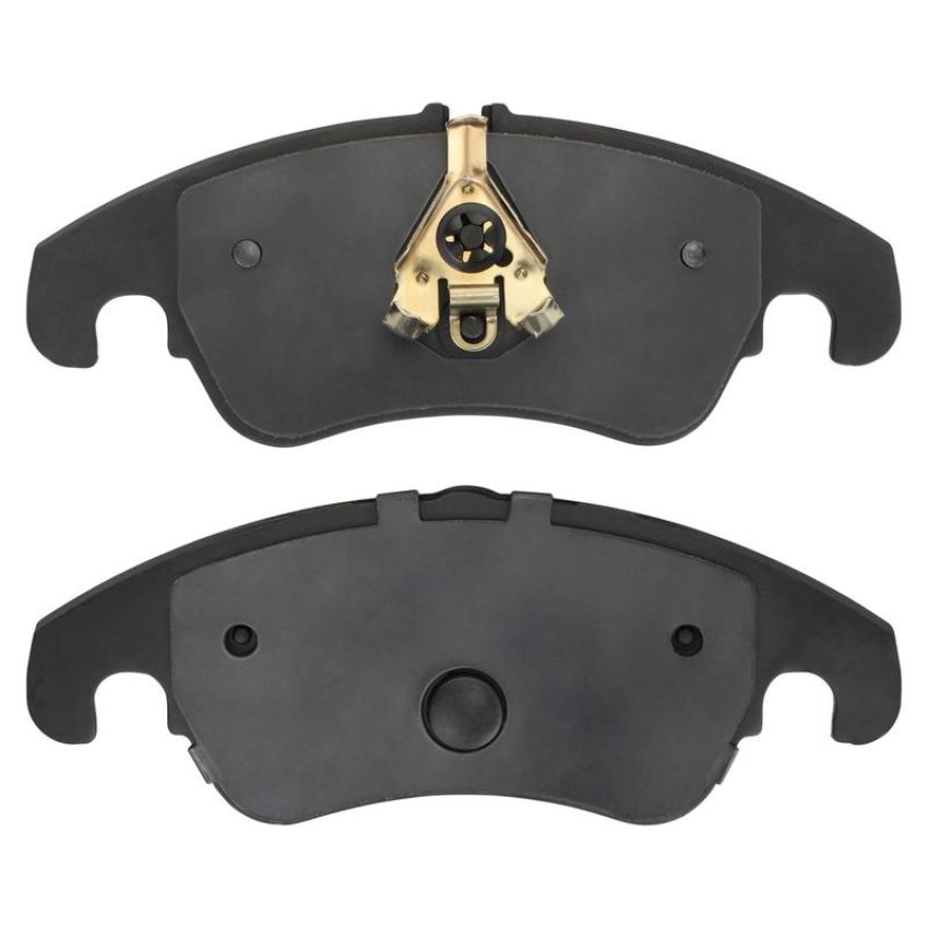MPA 1001-1322M Quality-Built Premium Semi-Metallic Brake Pads w/ Hardware