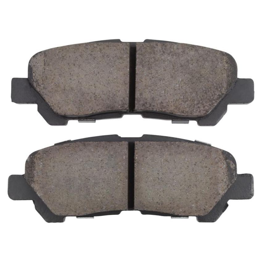 MPA 1001-1325M Quality-Built Premium Semi-Metallic Brake Pads w/ Hardware
