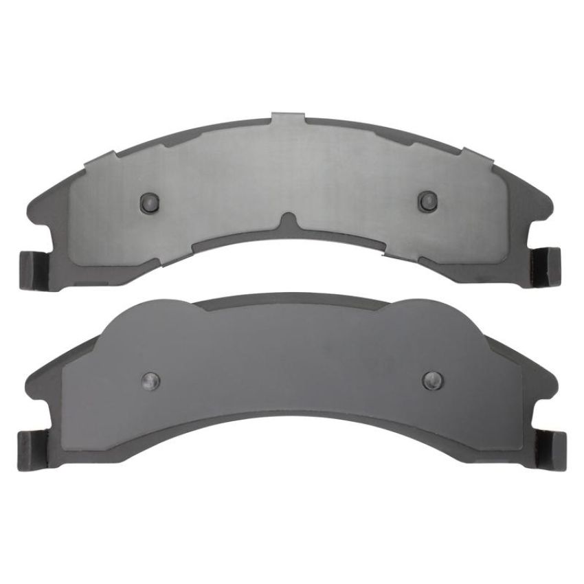 MPA 1001-1329AM Quality-Built Premium Semi-Metallic Brake Pads w/ Hardware