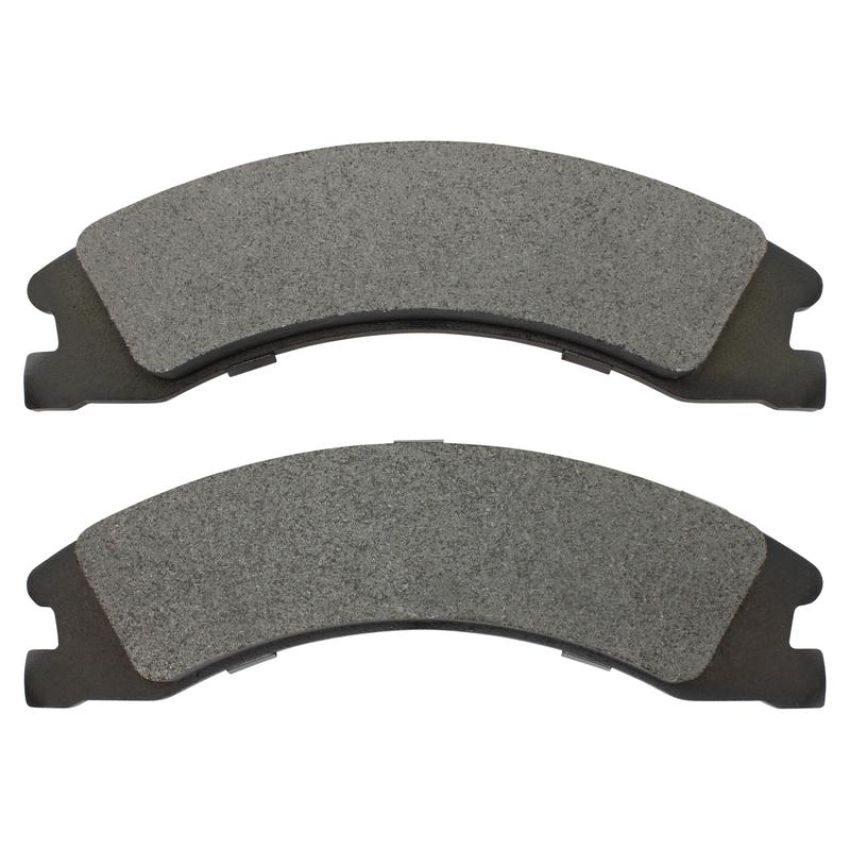 MPA 1001-1330M Quality-Built Premium Semi-Metallic Brake Pads w/ Hardware