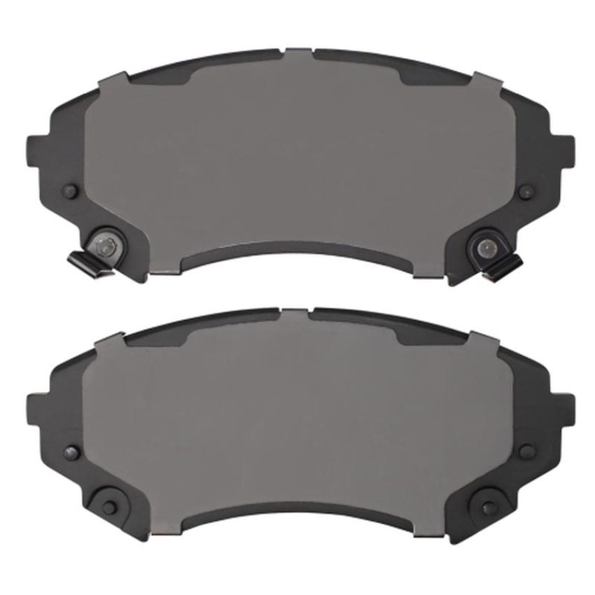 MPA 1001-1331M Quality-Built Premium Semi-Metallic Brake Pads w/ Hardware