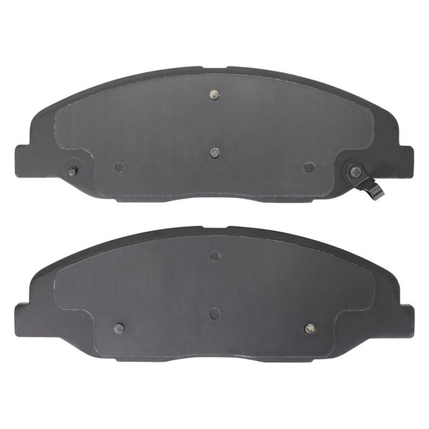 MPA 1001-1332M Quality-Built Premium Semi-Metallic Brake Pads w/ Hardware