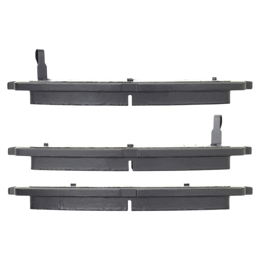 MPA 1001-1332M Quality-Built Premium Semi-Metallic Brake Pads w/ Hardware