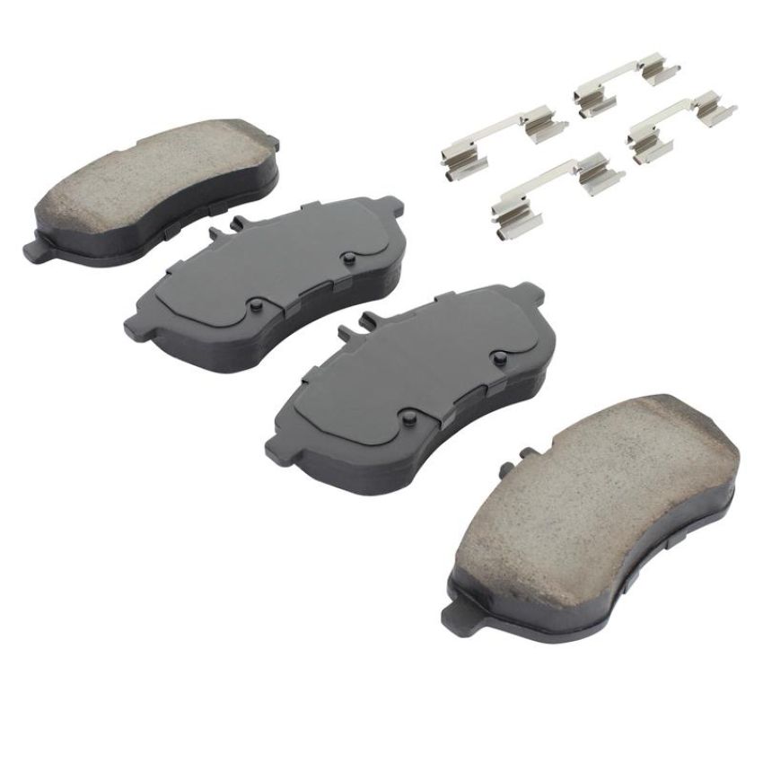 MPA 1001-1340C Quality-Built Premium Ceramic Brake Pads w/ Hardware