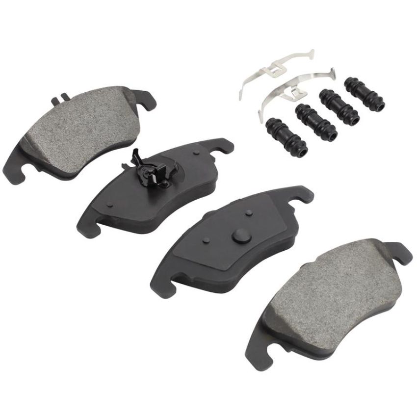 MPA 1001-1342C Quality-Built Premium Ceramic Brake Pads w/ Hardware