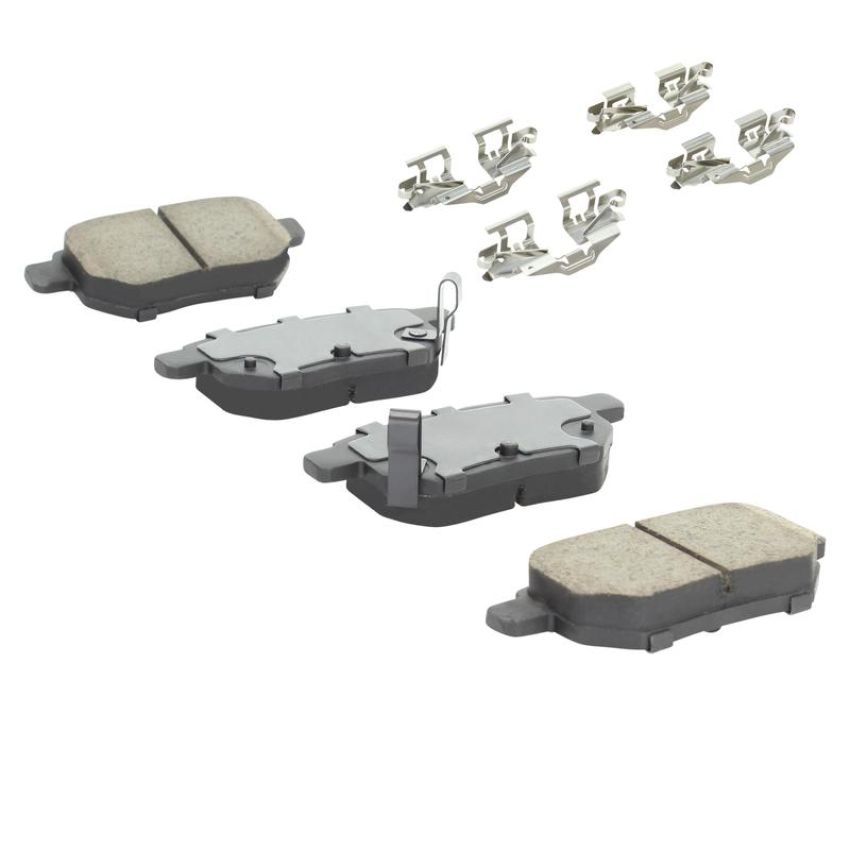 MPA 1001-1354AC Quality-Built Premium Ceramic Brake Pads w/ Hardware