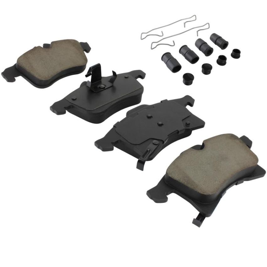 MPA 1001-1361C Quality-Built Premium Ceramic Brake Pads w/ Hardware