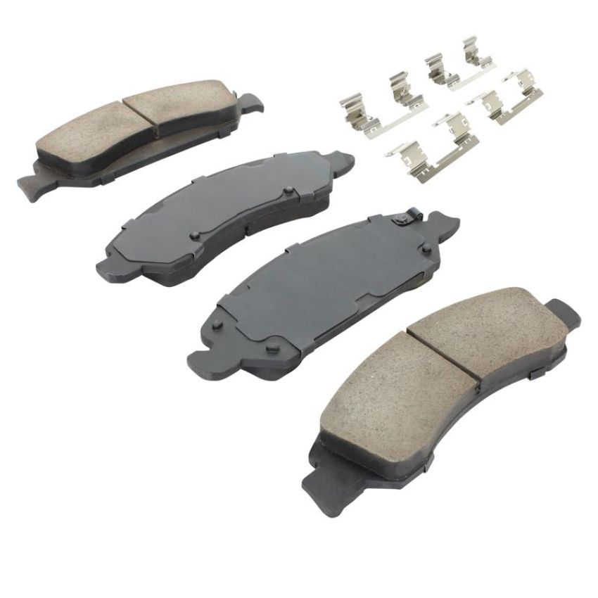 MPA 1001-1363C Quality-Built Premium Ceramic Brake Pads w/ Hardware