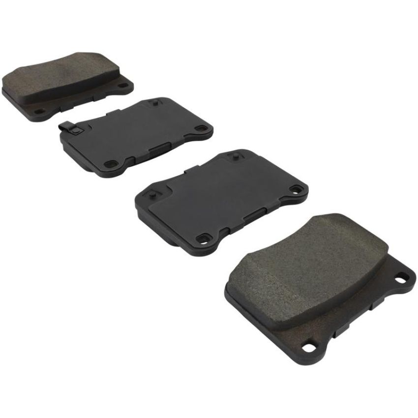 MPA 1001-1366M Quality-Built Premium Semi-Metallic Brake Pads