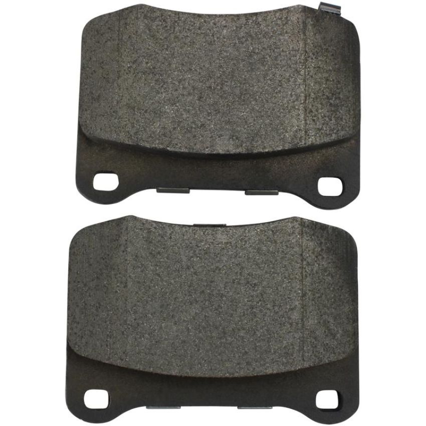 MPA 1001-1366M Quality-Built Premium Semi-Metallic Brake Pads