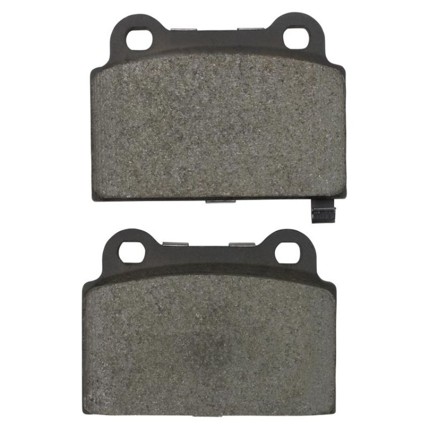 MPA 1001-1368M Quality-Built Premium Semi-Metallic Brake Pads w/ Hardware
