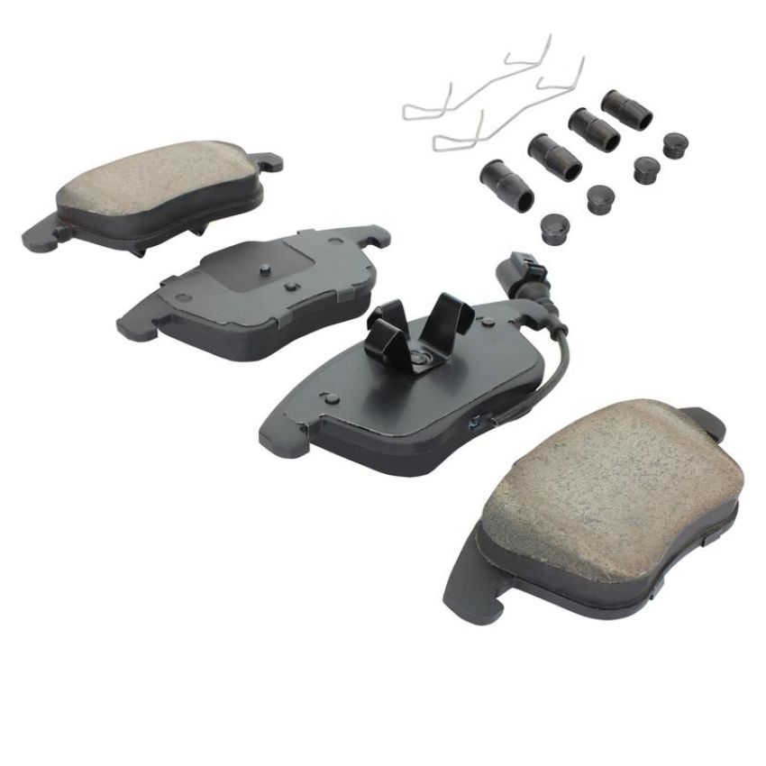MPA 1001-1375C Quality-Built Premium Ceramic Brake Pads w/ Hardware