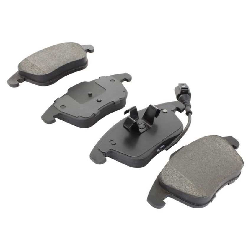 MPA 1001-1375M Quality-Built Premium Semi-Metallic Brake Pads w/ Hardware