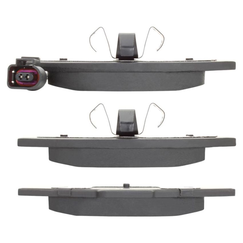 MPA 1001-1375M Quality-Built Premium Semi-Metallic Brake Pads w/ Hardware