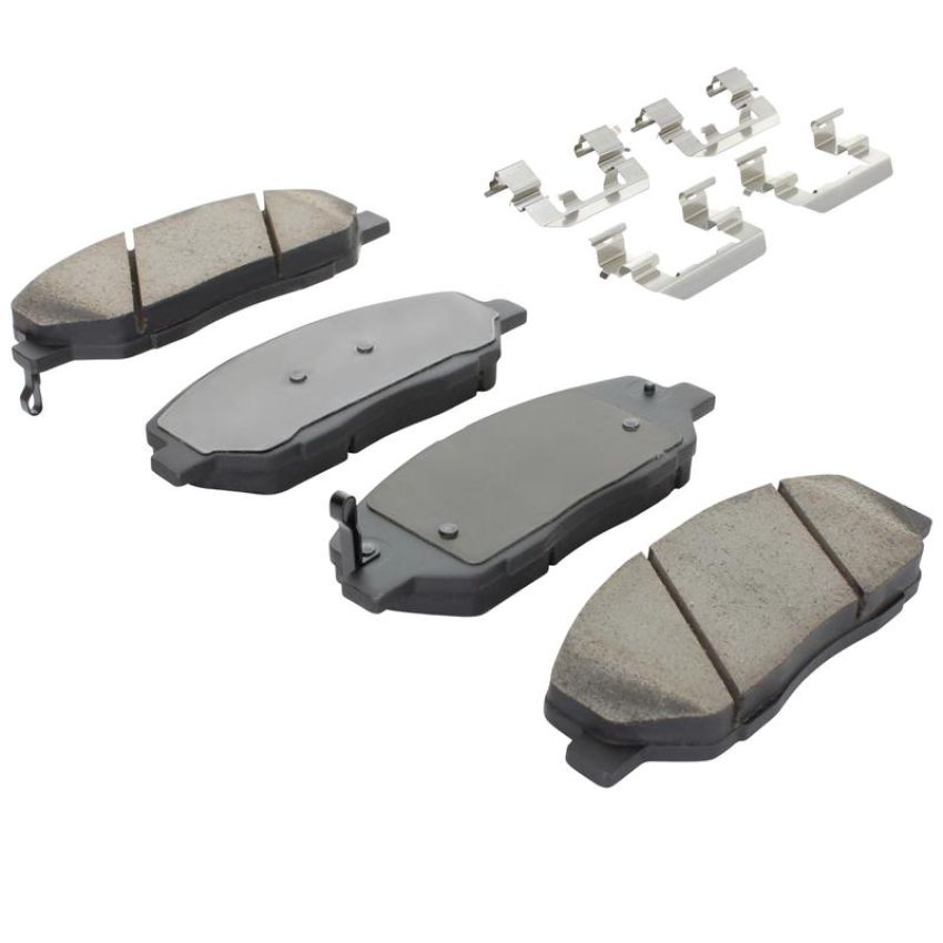 MPA 1001-1384C Quality-Built Premium Ceramic Brake Pads w/ Hardware
