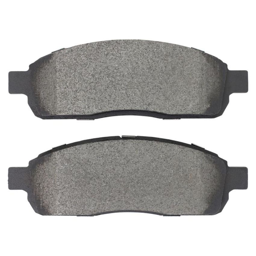 MPA 1001-1392M Quality-Built Premium Semi-Metallic Brake Pads w/ Hardware