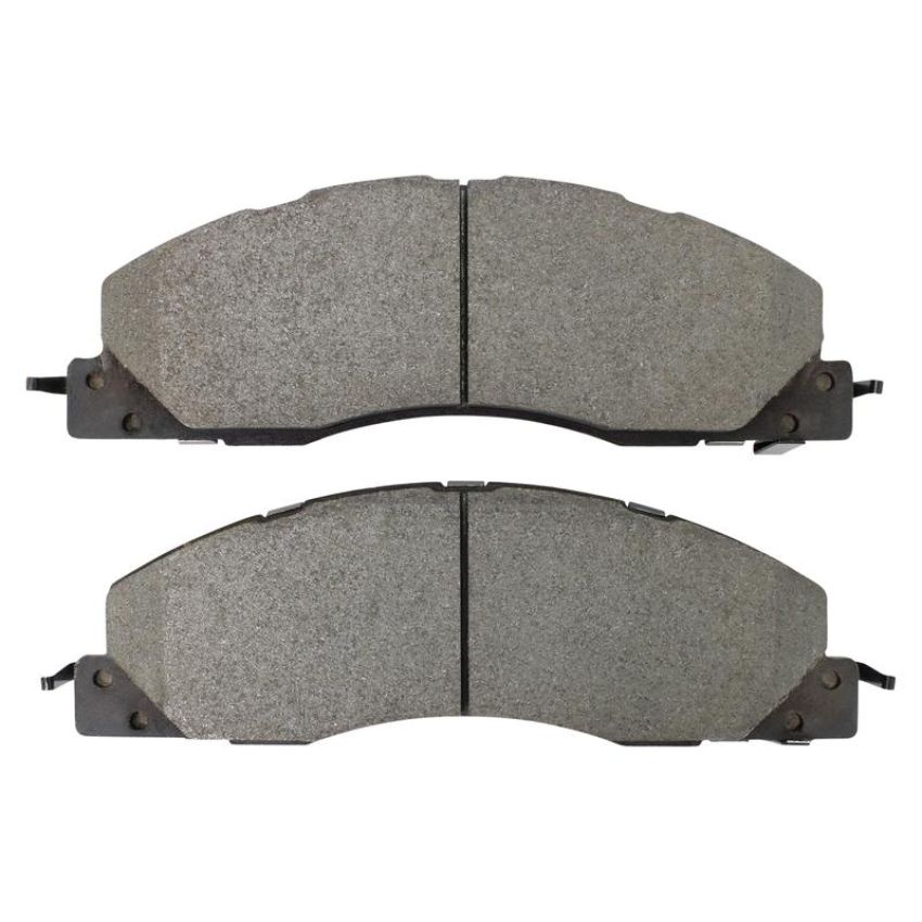 MPA 1001-1399M Quality-Built Premium Semi-Metallic Brake Pads w/ Hardware