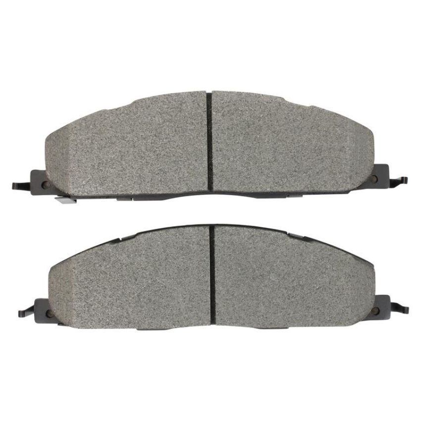 MPA 1001-1400M Quality-Built Premium Semi-Metallic Brake Pads w/ Hardware