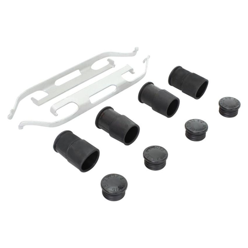 MPA 1001-1412M Quality-Built Premium Semi-Metallic Brake Pads w/ Hardware