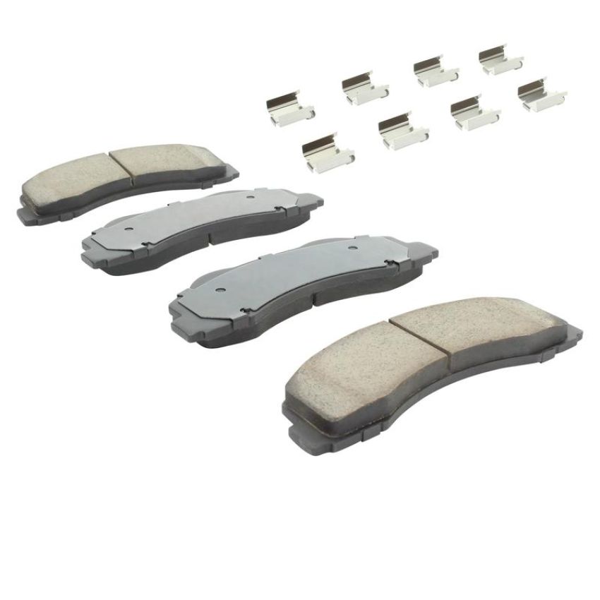 MPA 1001-1414C Quality-Built Premium Ceramic Brake Pads w/ Hardware