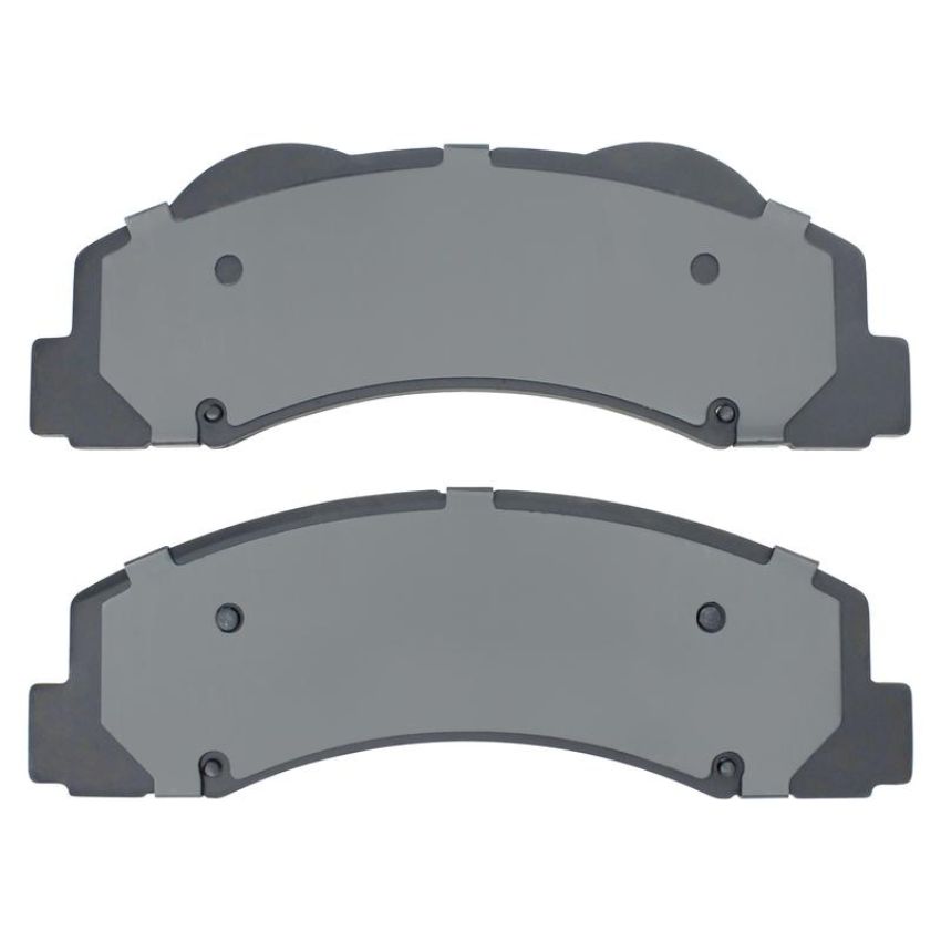 MPA 1001-1414C Quality-Built Premium Ceramic Brake Pads w/ Hardware