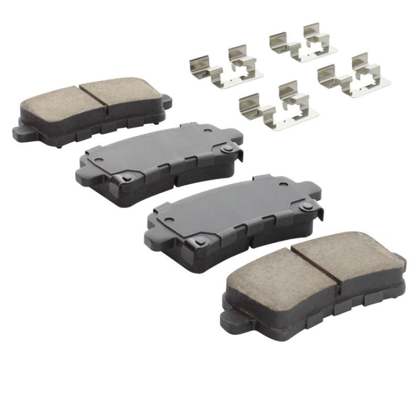 MPA 1001-1430AC Quality-Built Premium Ceramic Brake Pads w/ Hardware