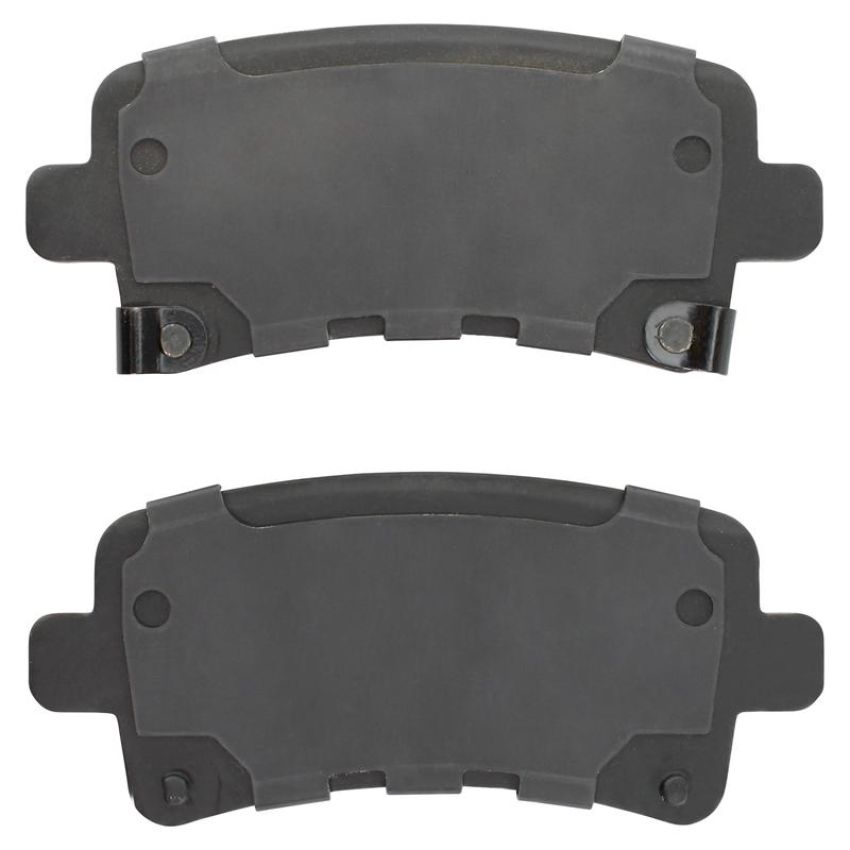MPA 1001-1430AC Quality-Built Premium Ceramic Brake Pads w/ Hardware
