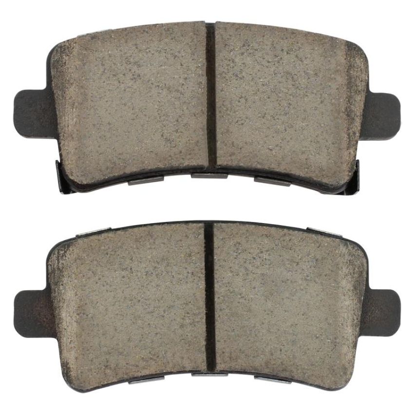 MPA 1001-1430AC Quality-Built Premium Ceramic Brake Pads w/ Hardware
